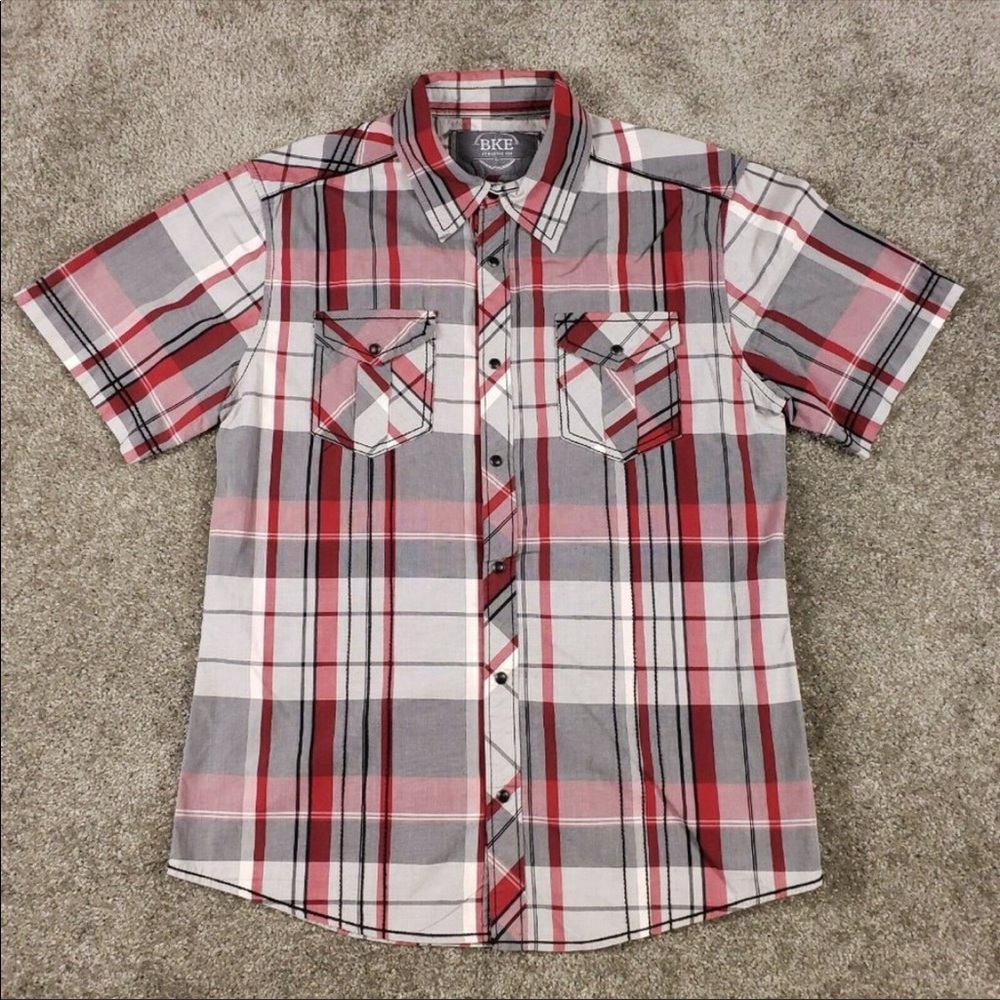 BKE Western Shirt | BKE Short Sleeve Button Up